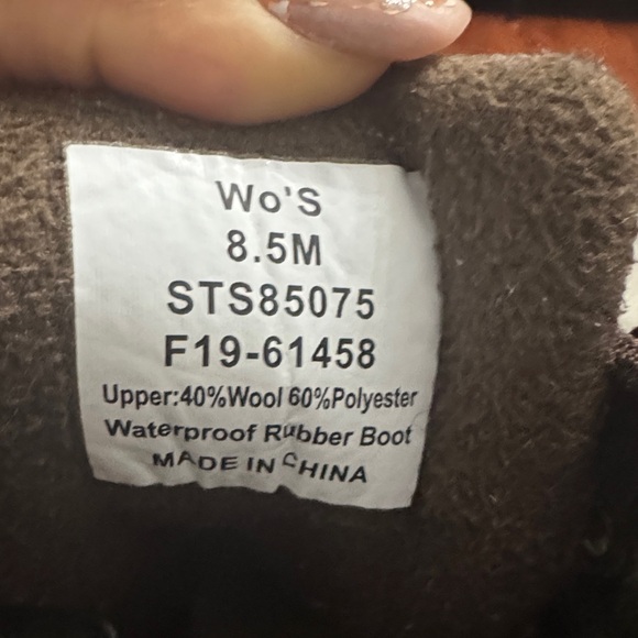 Sperry Women’s Brown Waterproof Boots | Size 8.5 - Picture 8 of 8